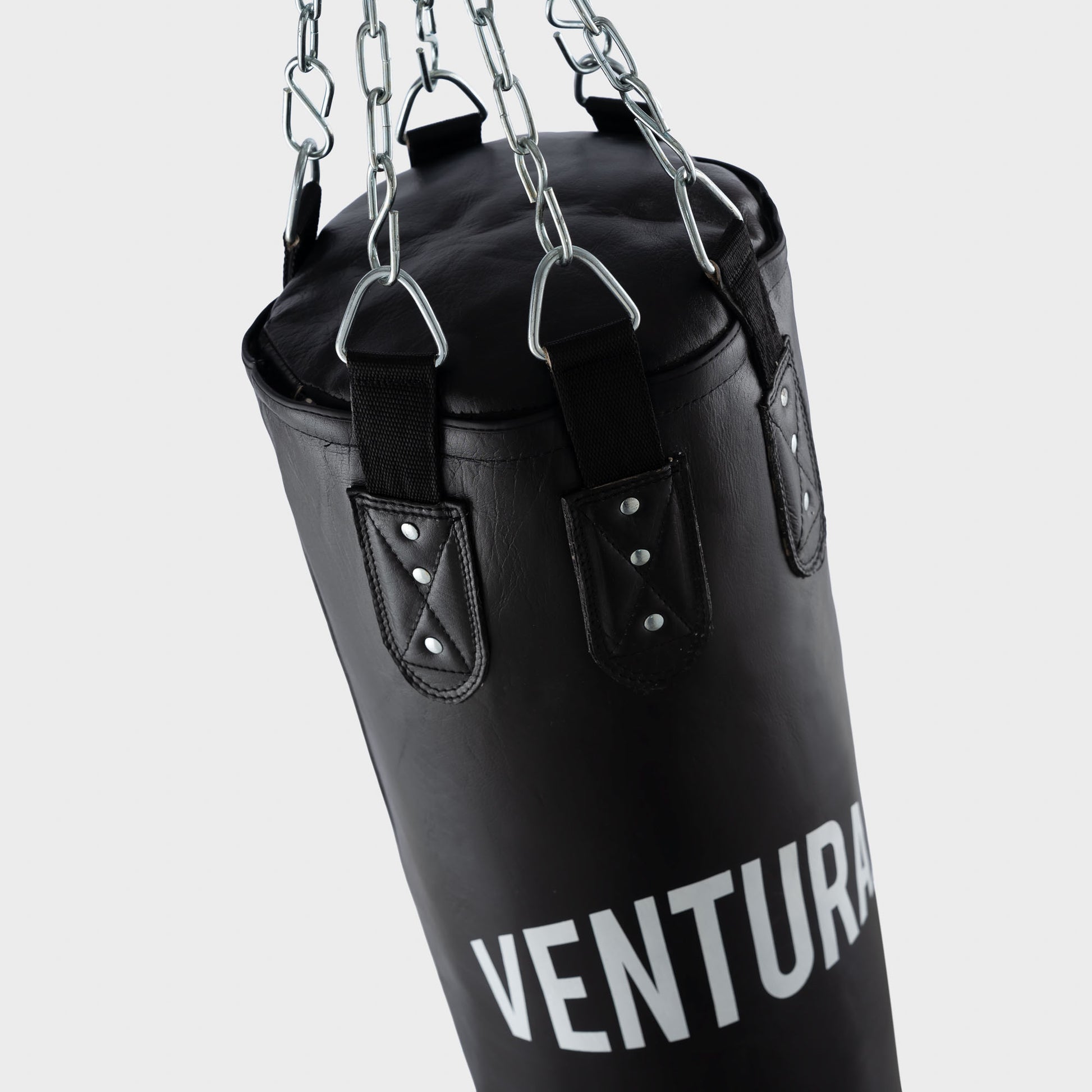 SACO DE BOXEO DE CUERO GENUINO - 100 cm, 25 kg