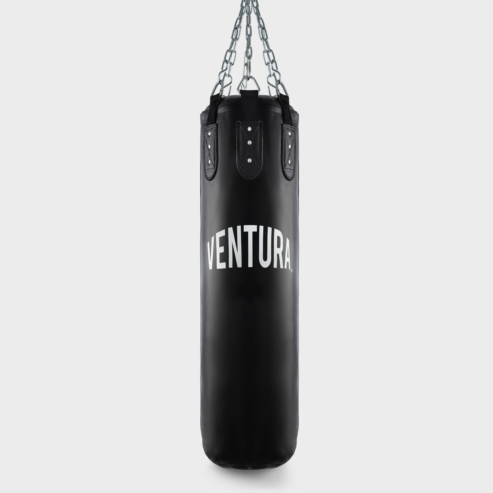 SACO DE BOXEO DE CUERO GENUINO - 120 cm, 30 kg
