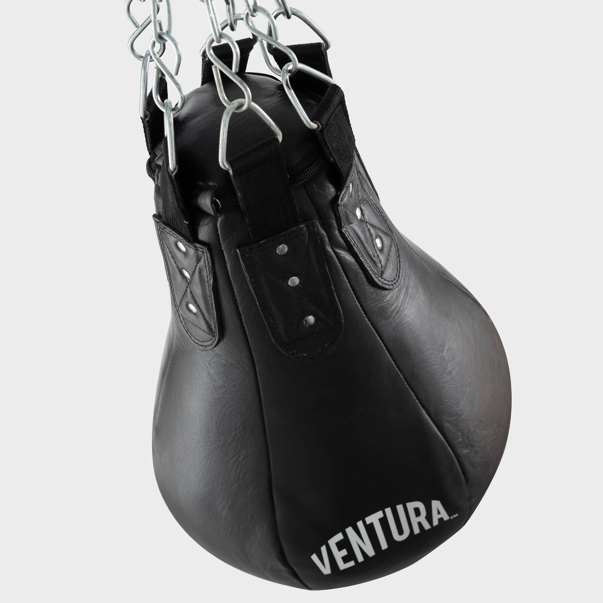SACO DE BOXEO DE CUERO GENUINO - 70 cm, 25 kg