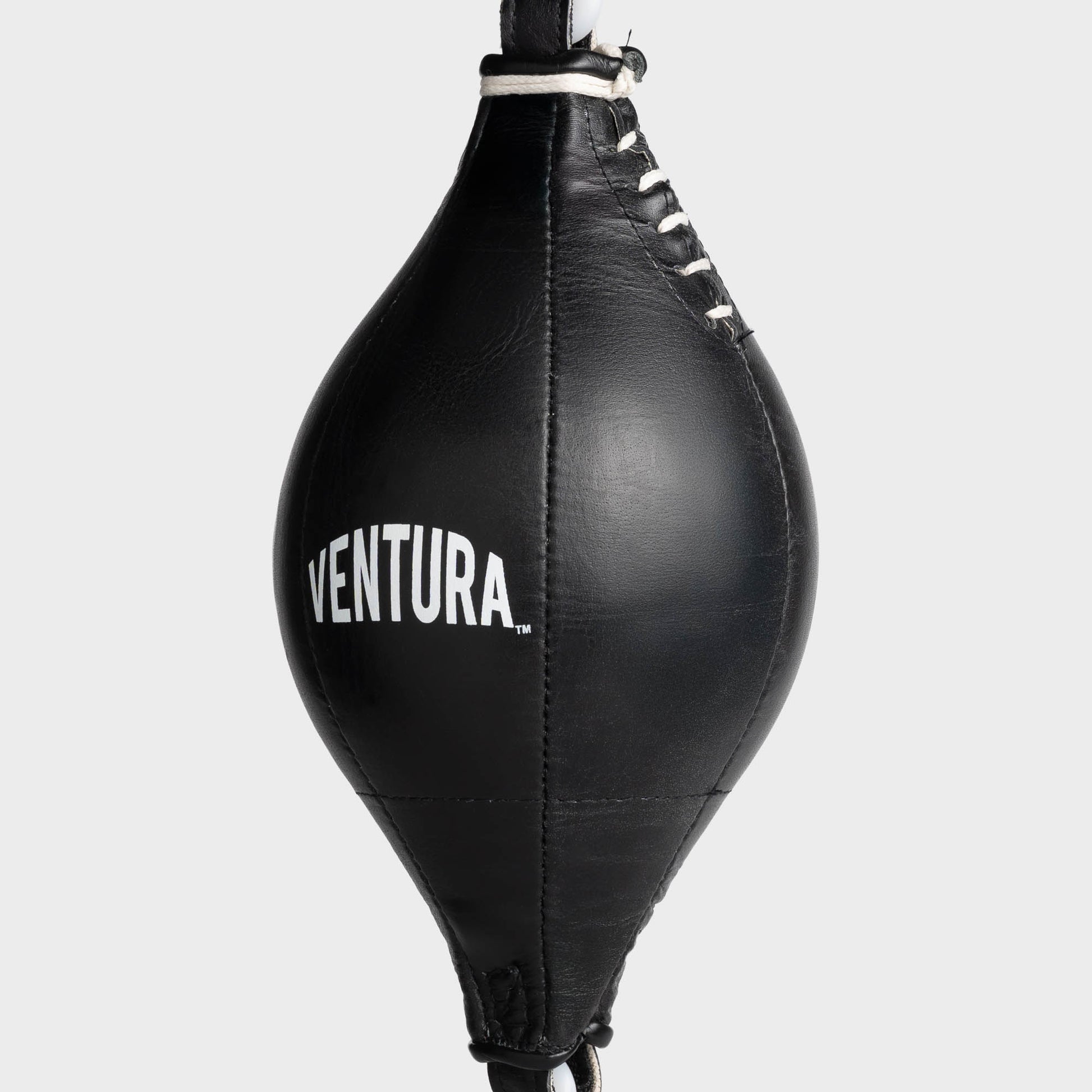 PALLA TESA DA VELOCITÀ CON TIRANTI IN VERA PELLE DA BOXE