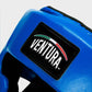 CASCHETTO BOXE IN VERA PELLE - BLU