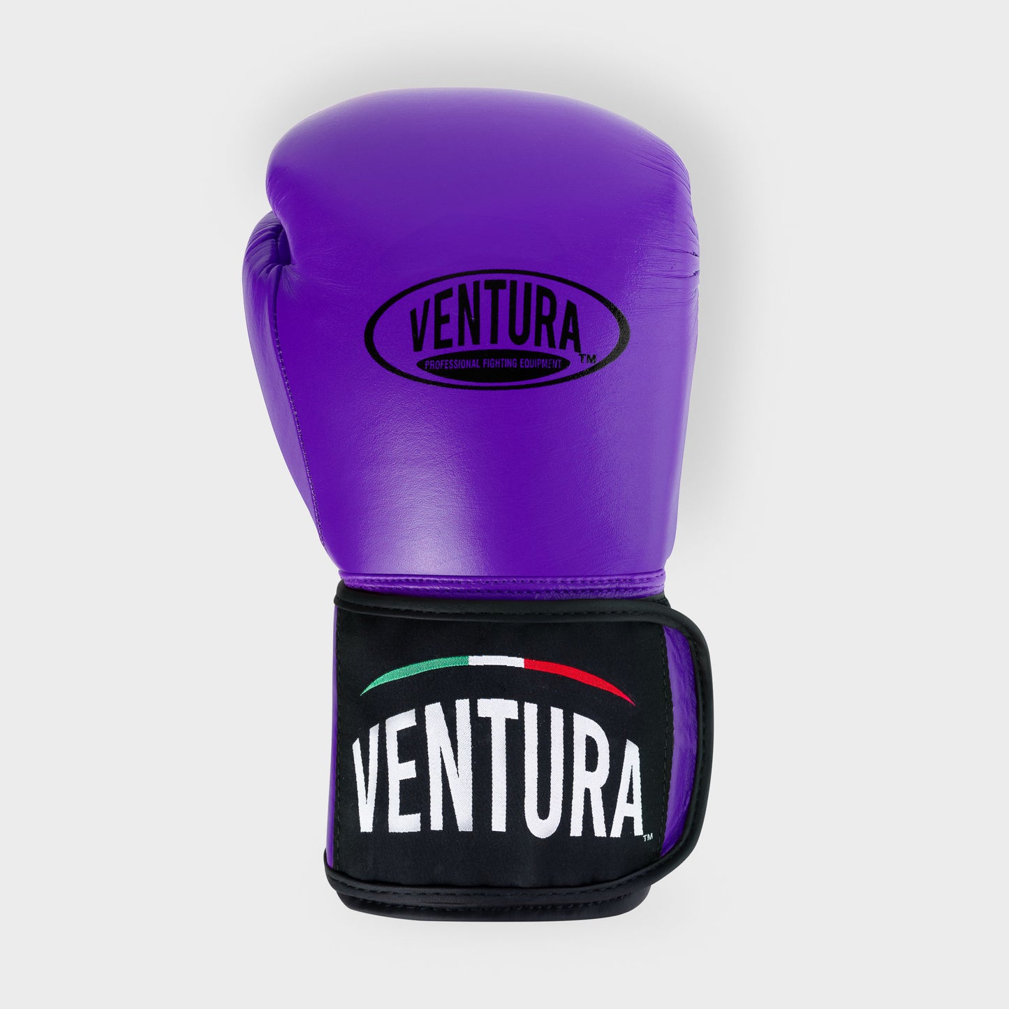 GUANTES DE BOXEO DE CUERO GENUINO - MORADO