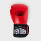 GUANTES DE BOXEO DE CUERO GENUINO - ROJO