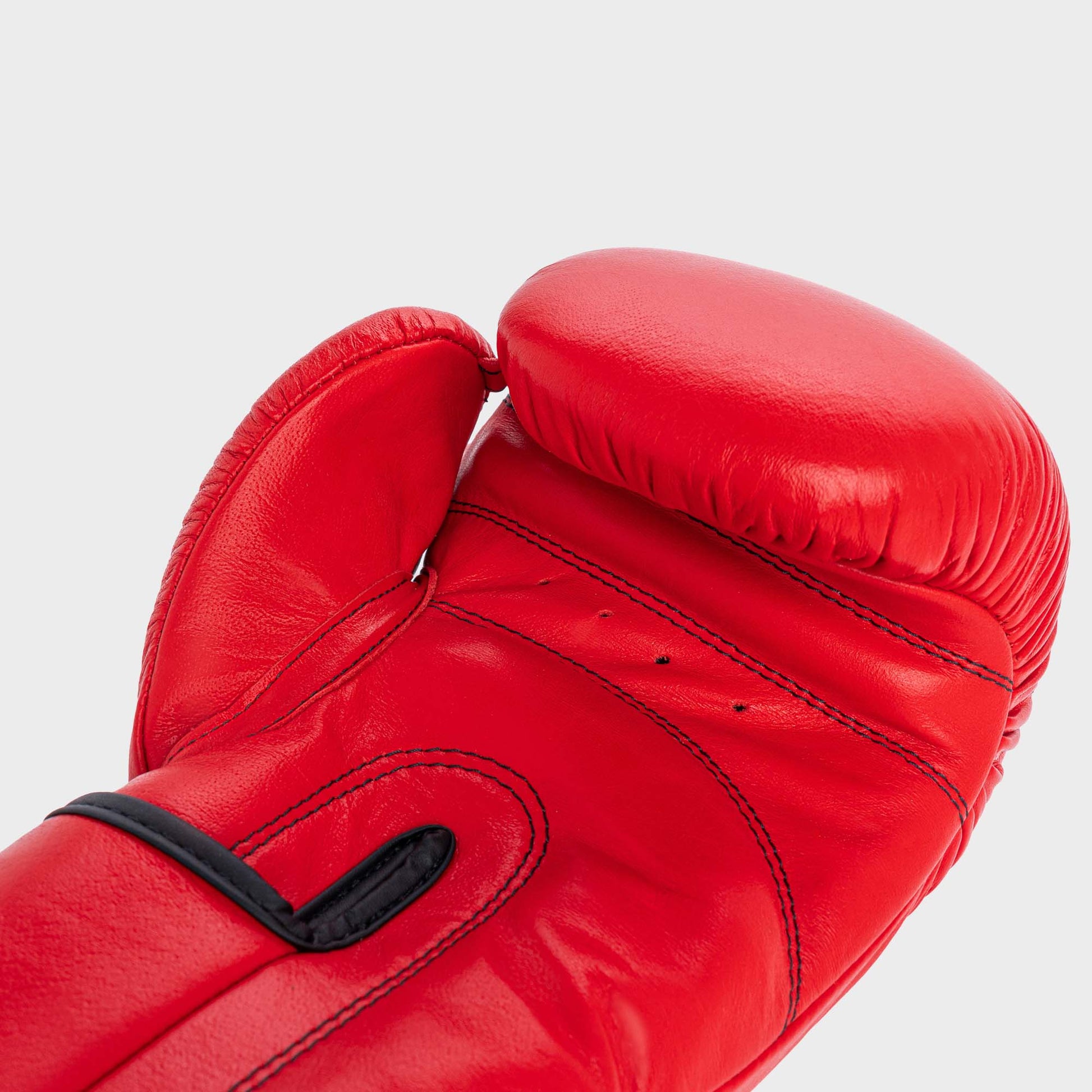 GUANTONI BOXE IN VERA PELLE - ROSSO