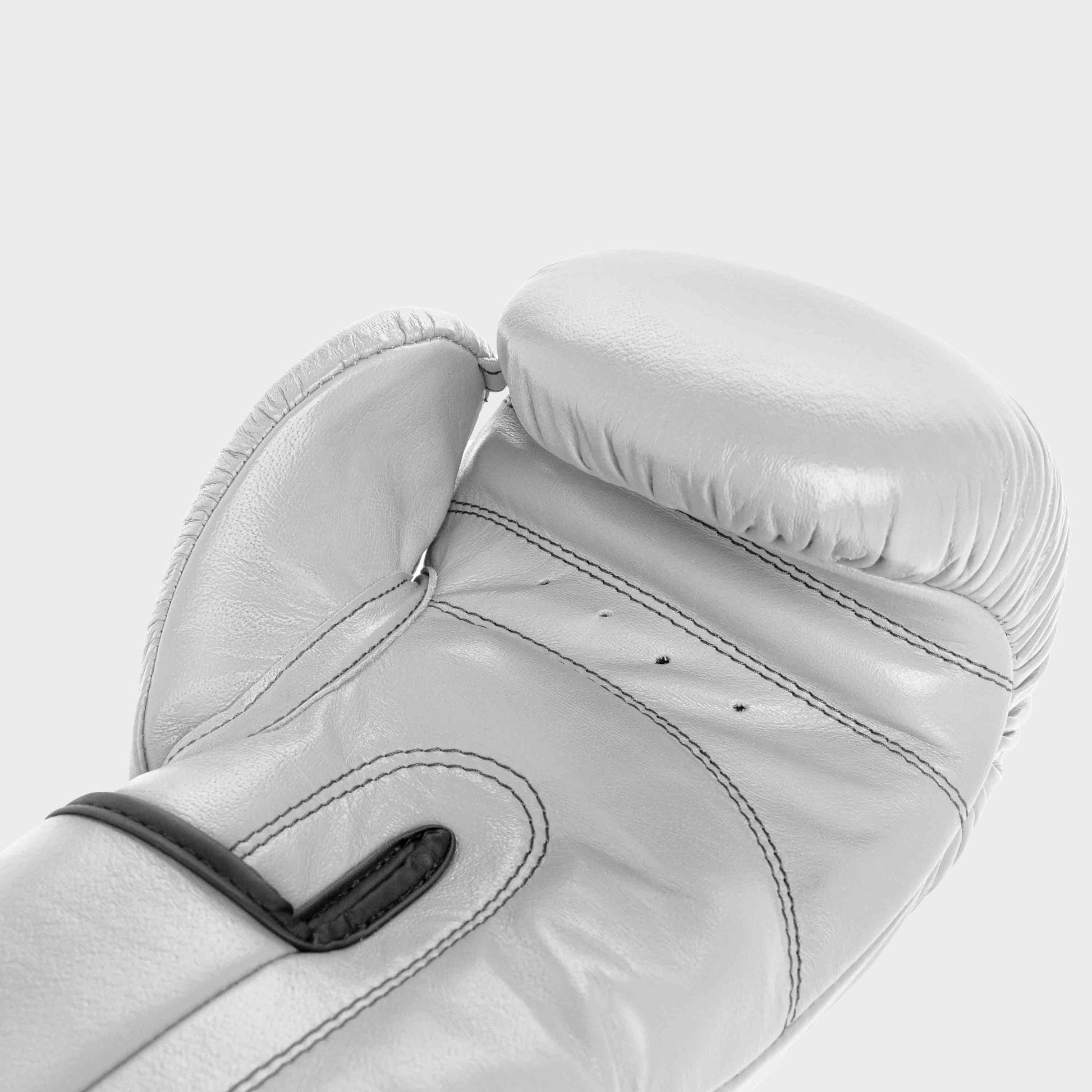 GUANTONI BOXE IN VERA PELLE - GRIGIO