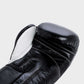 GENUINE LEATHER BOXING GLOVES - BLACK