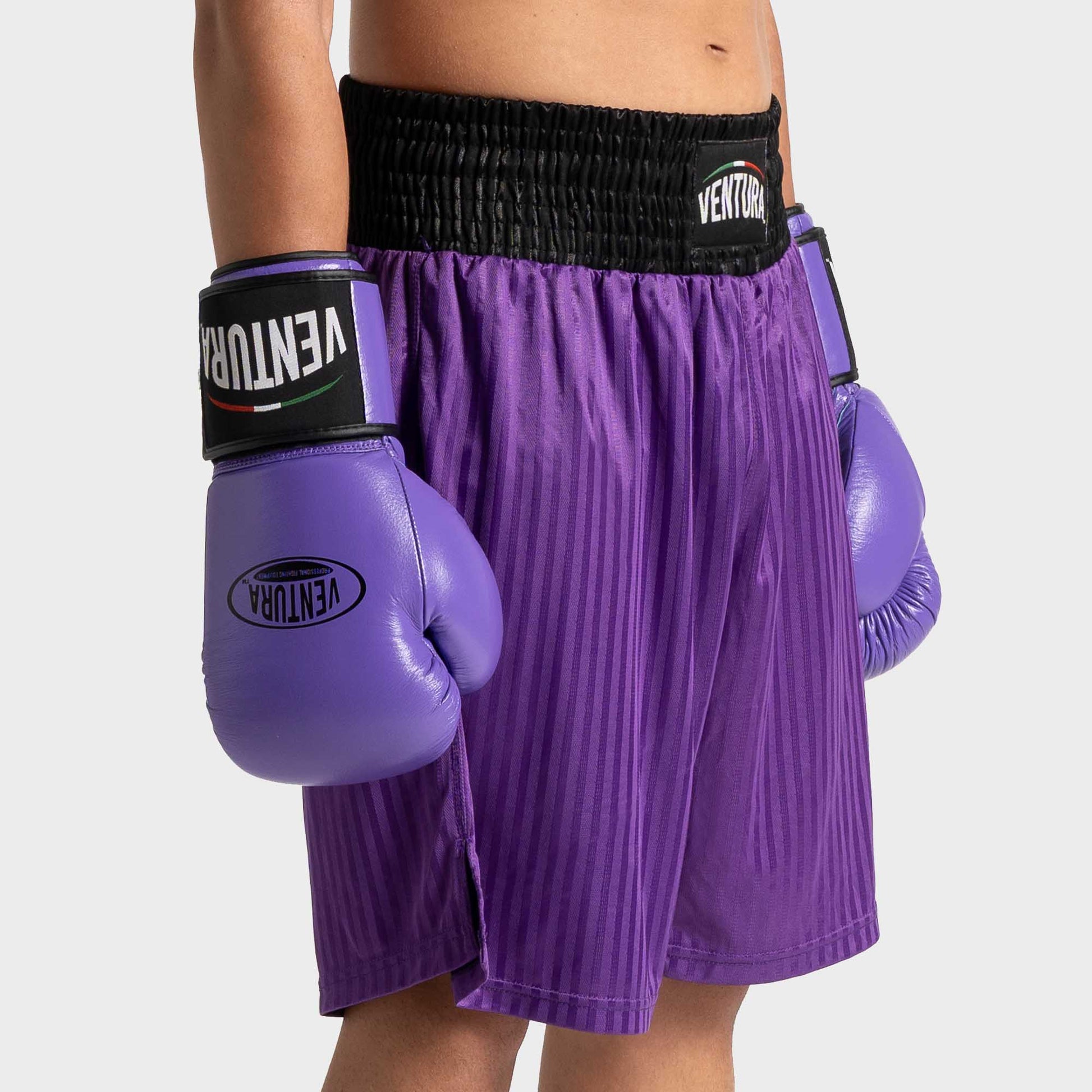 Pantaloncino da boxe - viola