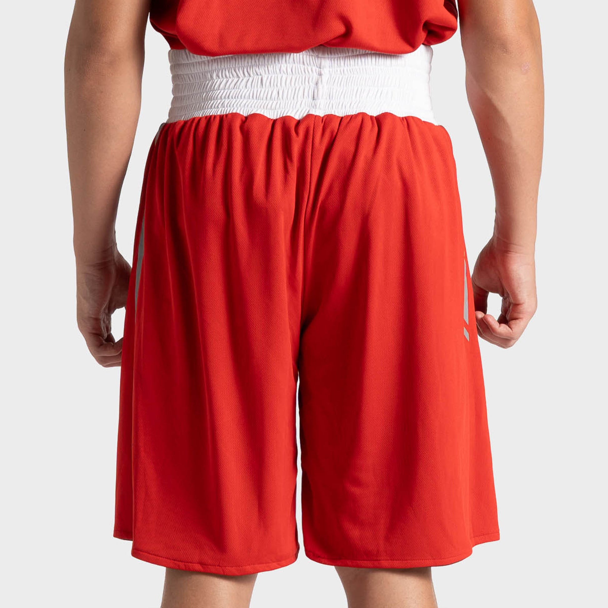 Pantaloncino da boxe double face reversibile