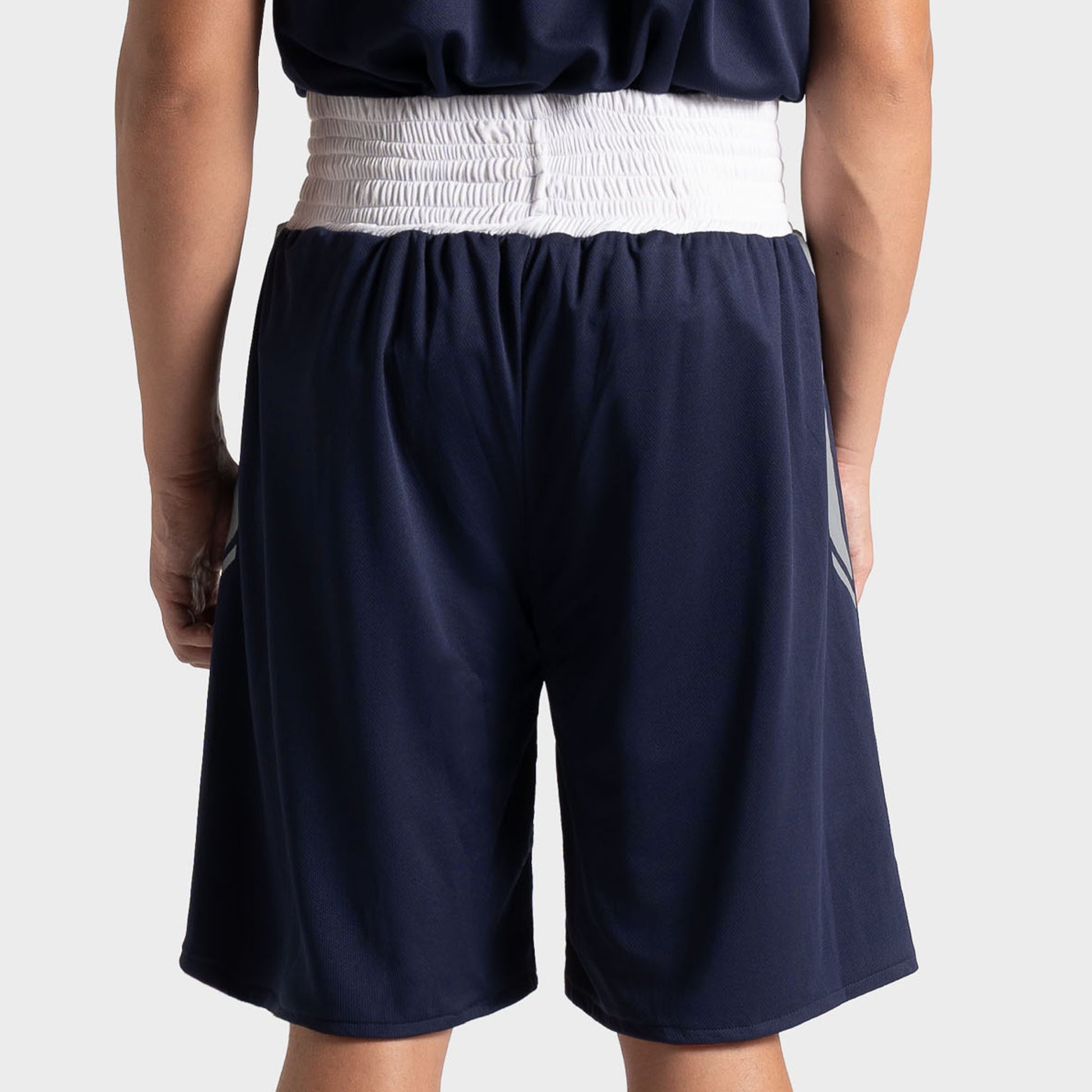Pantaloncino da boxe double face reversibile