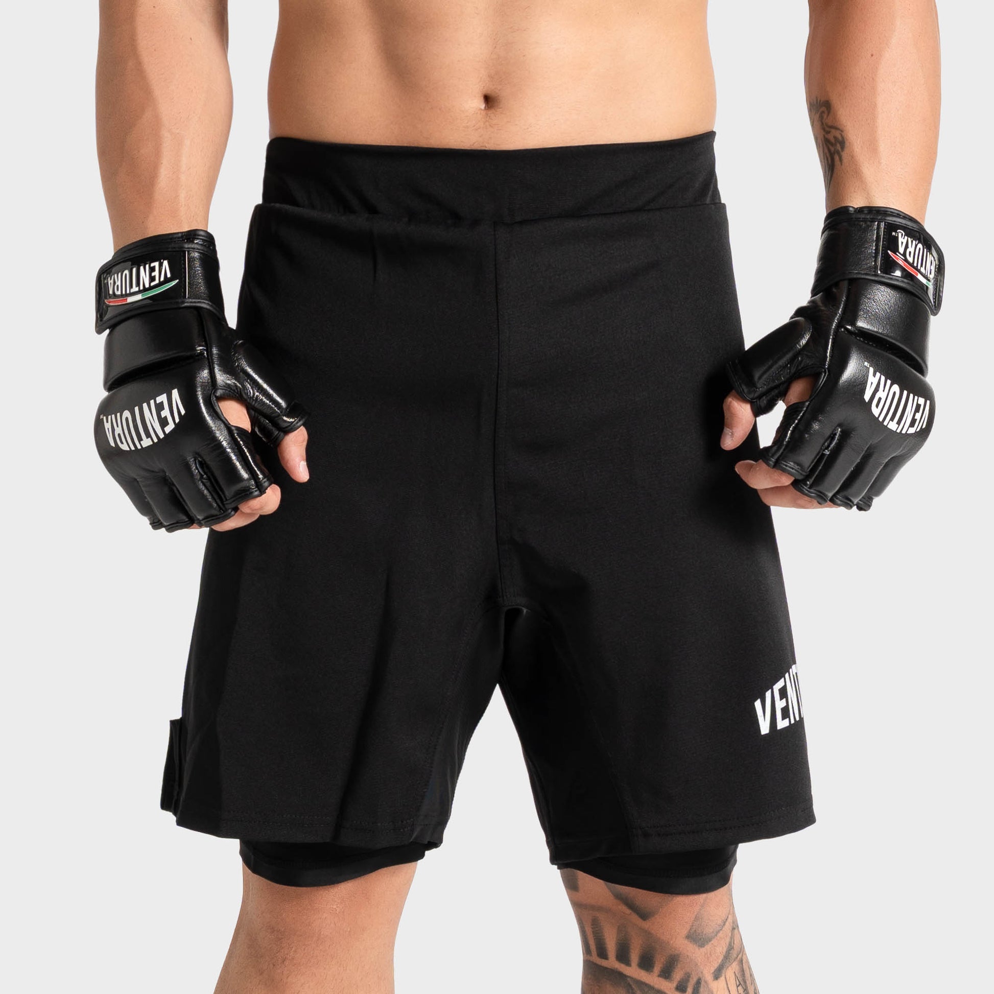 MMA shorts - black