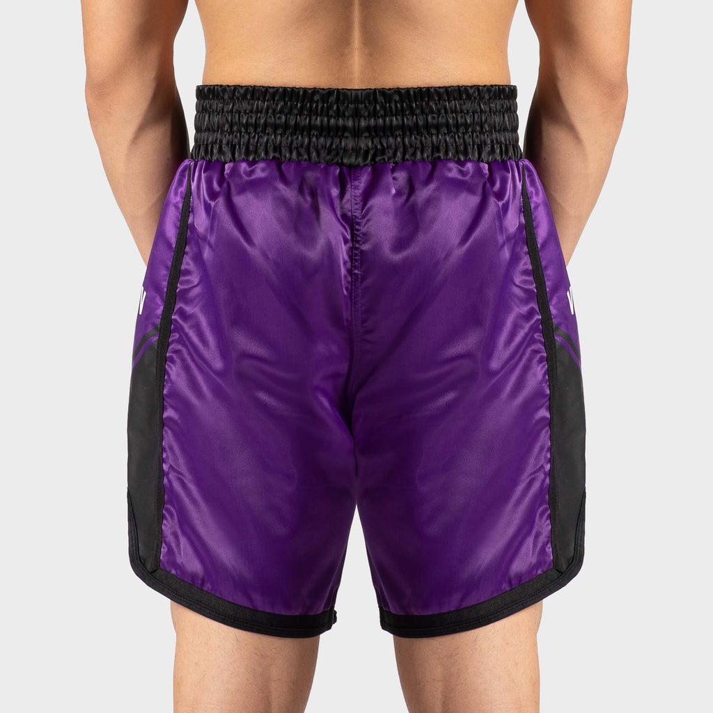 Pantaloncino da Muay Thai e kickboxing - viola