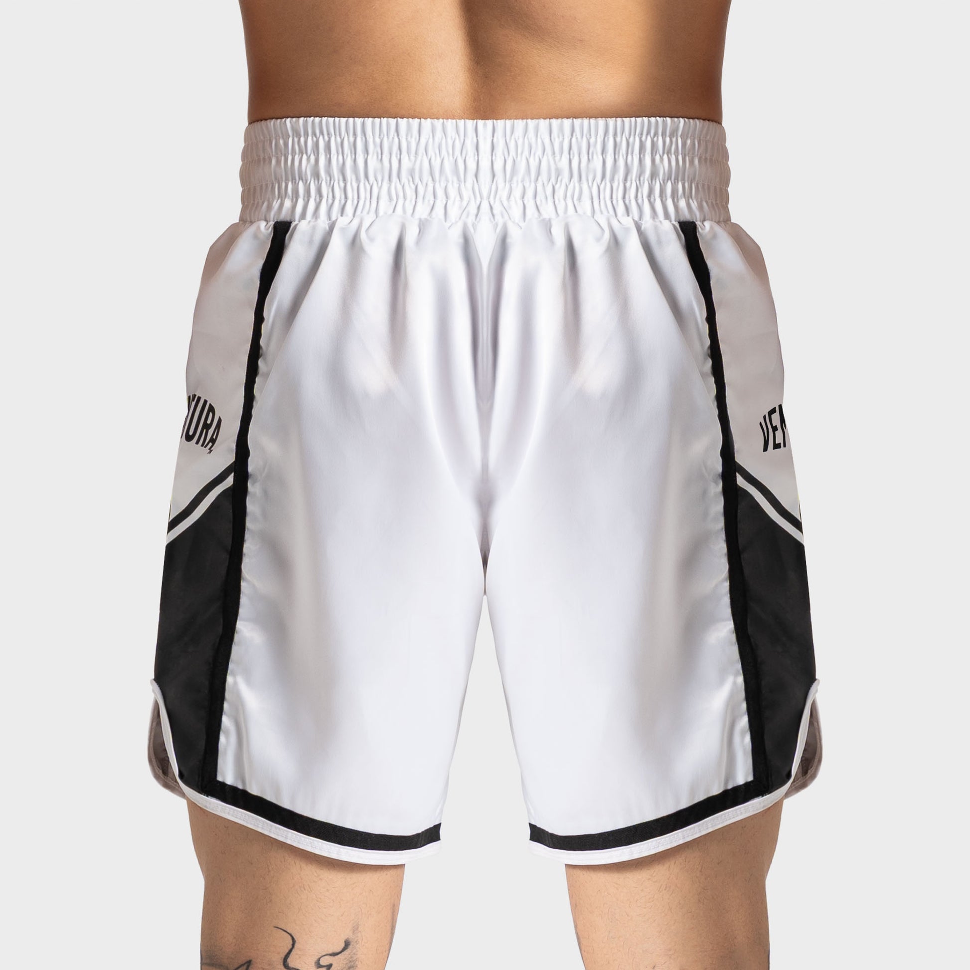 Pantaloncino da Muay Thai e kickboxing - bianco