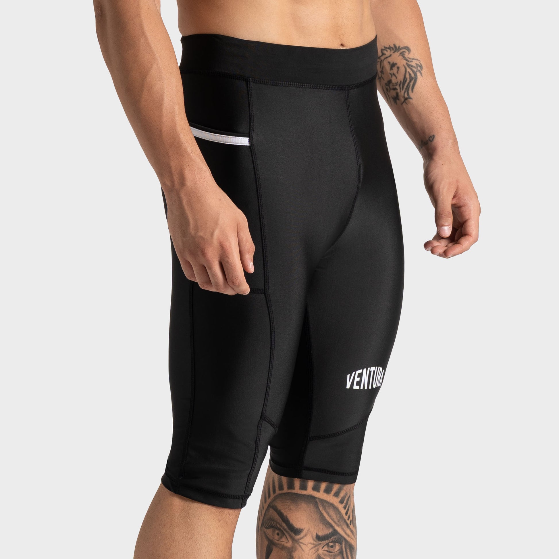 Kompressionsshorts für MMA und BJJ - schwarz